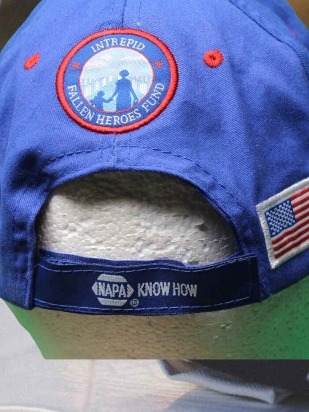 Napa Racing Hat Chase Elliot Blue Strapback Cap #24 Intrepid Fallen Heros Fund